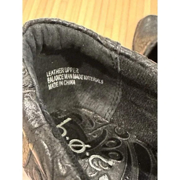 BOC Born Concept Peggy Paisley Gray Black Professional Clogs Women’s Sz 11 W - Picture 11 of 12